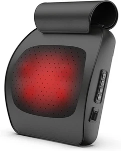 Massaggiatore Schiena,Massaggiatore Schiena e Collo con Calore,Shiatsu Tessuto Profondo Nero  - Foto 1 di 8