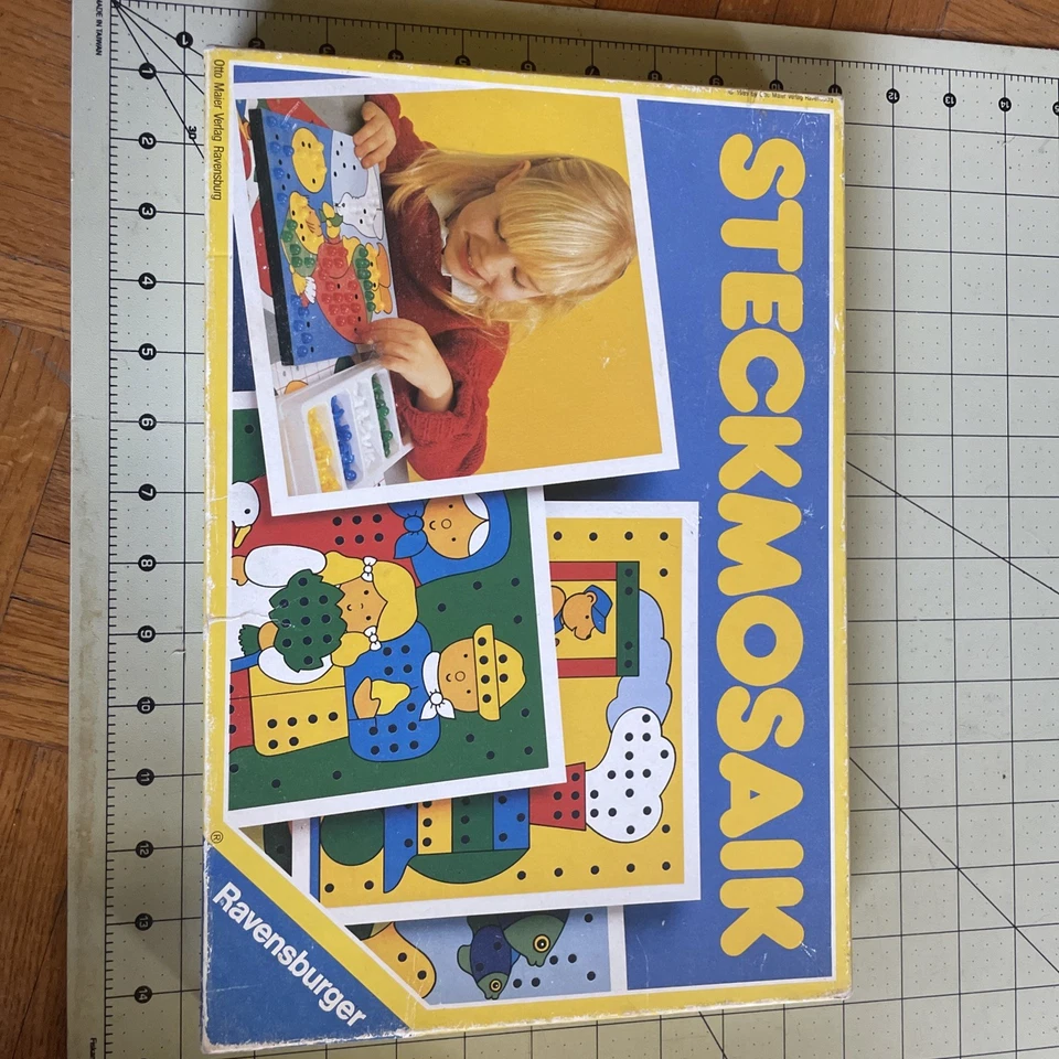 Steckmosaik Vintage Game Made In Germany - Image 1 of 4
