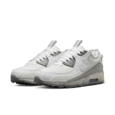 Nike Air Max Terrascape 90 DQ3987-101 Sneakers Men's Triple White Casual Shoes - Image 1 of 4