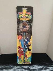 Lápiz y adorno Mighty Morphin Power Rangers Goldar 1993 de colección nuevo en caja - Imagen 1 de 5