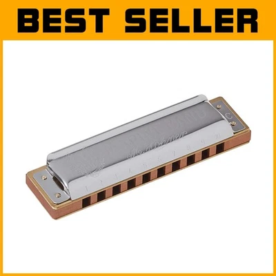 Marine Band 1896 Classic Harmonica in Key of C - Full Tone, Handmade Elegance - Image 1 of 4