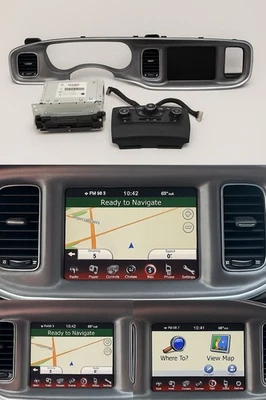 Dodge Charger 8.4 Uconnect 2011 2012 2013 2014 con kit de radio de navegación con código Foto 1 de 4