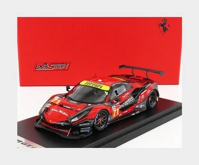 1:43 LOOKSMART Ferrari 488 Gte Evo 3.9L #71 Le Mans 2021 Barnicoat LSLM129 - Immagine 1 di 2