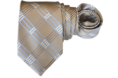 MICHAEL KORS MEN'S TIE BEIGE/GEOMETRIC WIDTH: 3.50" LENGTH: 60" - Изображение 1 из 3