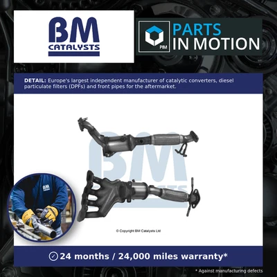Catalytic Converter Type Approved fits FORD FOCUS C-MAX 1.6 03 to 07 BM 1253304 - Image 1 of 4