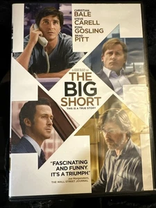 The Big Short DVD Starring Steve Carell, Ryan Gosling, Brad Pitt - Picture 1 of 4
