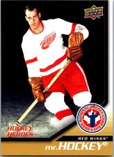 2008-09 Upper Deck National Hockey Card Day Gordie Howe Detroit Red Wings #HCD13
