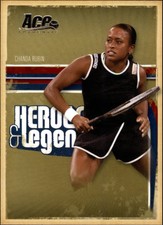 2006 Ace Authentic Heroes & Legends #77 Chanda Rubin