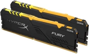 Kingston HyperX Fury RGB 16 GB (2 x 8) DDR4 3200MHz PC ARGB RAM HX432C16FB3A/8 - Picture 1 of 2