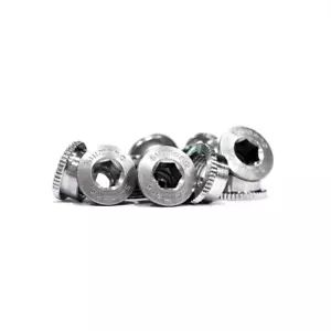 Shimano Dura-Ace Track Chainring Bolts - FC-7710 - M8x6mm - Set of 5 - Y16S98010 - Picture 1 of 2