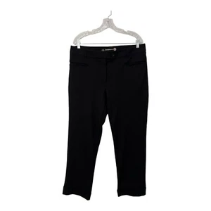 Pantalones Betabrand para mujer XL largos negros recortados ligeros yoga elásticos - Imagen 1 de 13