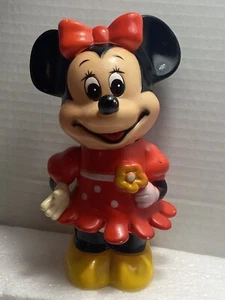 Vintage Walt Disney Production Plastic Minnie Mouse Bank1091 - Picture 1 of 3