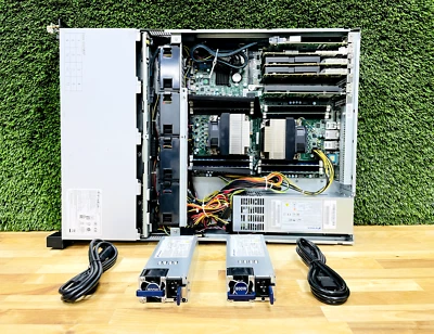 HPC-8212 Server X2 INTEL XEON E5-2620 V4 2.10GHZ 128GB DDR4 RAM NO HDD - Image 1 of 4