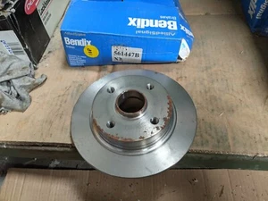 BENDIX BRAKE DISC ( SINGLE ) 561447B FITS VOLVO 440 460 480 - Picture 1 of 2