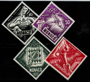 Timbre de Monaco PA N° 51 au 54 neuf ** MNH - Imagen 1 de 1