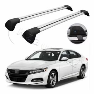 Crossbars Cross Bars Fits for HONDA Accord 2018-2022 Roof Rack Rail - Picture 1 of 14