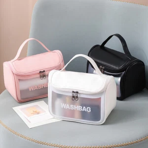 Multifunctional Cosmetic Bag for Women Wash Bag Home Travel Storage Bag Case - Photo 1/17