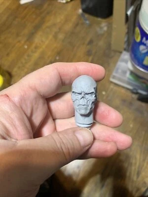 Mego FTC Zica Custom Captain America Foe Movie Red Skull Head 8” Size 1/9 - Image 1 of 4