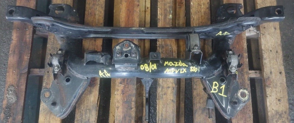 2002 2003 Mazda MPV Front Suspension Crossmember K Member Subframe Cradle Foto 1 de 4
