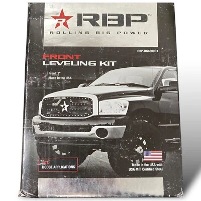 RBP-DG6000RX 2 英寸前调平升降机套件适用于 2006 - 2017 Ram 1500 4WD 4X4 — 第 1/4 张图片