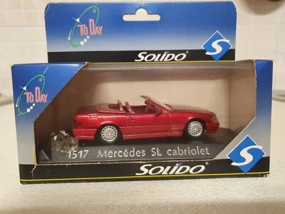  1/43 SOLIDO MERCEDES SL CABRIOLET RARO.NO  MINICHAMPS RACING 43 BURAGO POLISTIL - Immagine 1 di 4