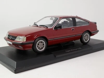 Norev Opel Monza 3.0 E metallic red 1983 1/18 183641 - Immagine 1 di 4
