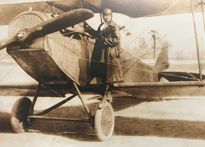Encouragement/Support Greeting Card - Bessie Coleman - American History