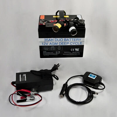 BATERIA DE ACAMPAMENTO para LUNA G3/G3B para 4 - 8 NOITES FORA DA REDE Power- 5YR WRNTY - Imagem 1 de 4