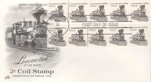 Bobina de número de placa 1982 FDC - Scott# 1897A combo - P#3 y P#4 - arte artesanal UA - Imagen 1 de 1