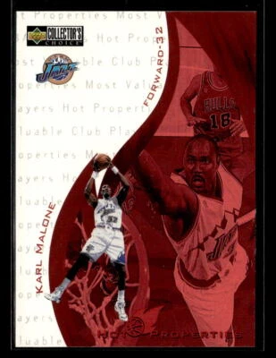 Karl Malone 1997-98 Collector's Choice #382 Utah Jazz - Image 1 of 2