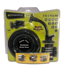 New Bracketron INC Pro-Series-3 In 1 Klub Kit, Mounts Most Handheld Devices - Photo 1 sur 5