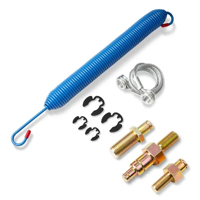 Peterbilt 379 Hood Spring, Cable and Stud bolts w/ Retaining Rings 13-04638 - Image 1 of 4