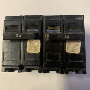 2x Crouse Hinds / Murray 30Amp 2 Pole Type MP Hacr Type Lm 7770 Circuit Breaker - Picture 1 of 7