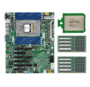 CPU AMD EPYC 7532 + Supermicro H11SSL-i + 2133P RAM choix multiples - Photo 1/7