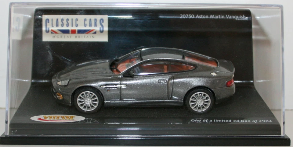 VITESSE 1/43 20750 ASTON MARTIN VANQUISH TUNGSTEN SLVR - Image 1 of 1