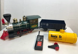 Santa Fe Express Lok Zug Set Radio Control 27,145 mhz Fern Auto Spielzeug - Bild 1 von 21