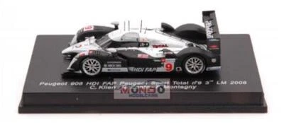1:87 Spark Peugeot 908 Hdi N.8 5th Le Mans 2008 Sp87087 MMC Foto 1 de 2