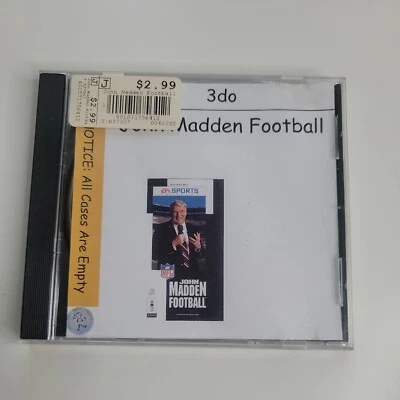 John Madden Football (3DO, 1994) Disc Only - Image 1 of 3