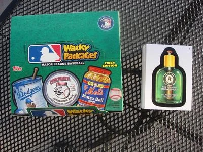 2016 TOPPS WACKY PACKAGES MAJOR LEAGUE BASEBALL COMPLETE SET 90 CARDS MLB  - Image 1 of 4