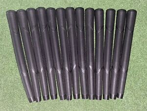 13 x Black Arthritic Rubber Oversize Golf Grip