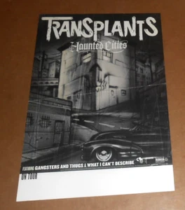 Transplants Haunted Cities Poster 2005 Promo 2-seitig Original 11x17 - Bild 1 von 3