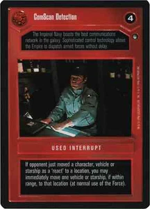 Comscan Detection (Hoth-Limited) | Decipher Star Wars CCG | NM/LP - Picture 1 of 1