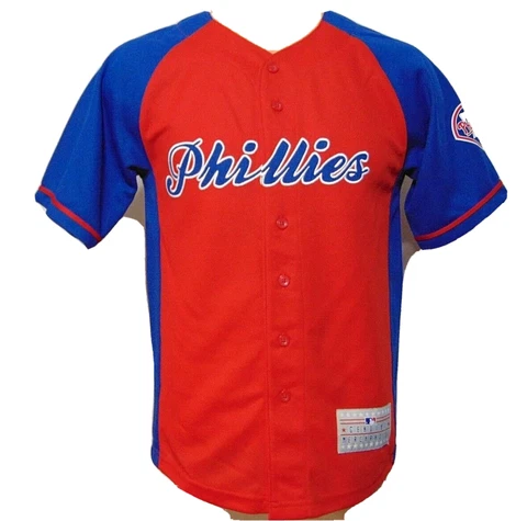 Chase Utley #26 Philadelphia MLB Jersey Youth M 10/12 Genuine Merchandise New Cover