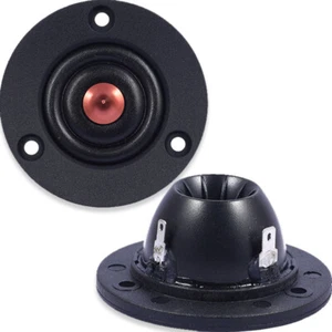 2pcs 2.5" inch 65mm 6ohm 30W Silk Film Tweeter Treble Speaker Audio Stereo Horn - Picture 1 of 12