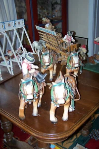 altes Brauereigespann "Löwenbräu", Kettenkarussel, Schiffschaukel, alte Püppchen - Bild 1 von 8