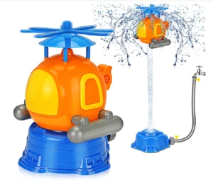 Helicopter Kids Sprinkler Toys Summer Outside Toys Water Powered for Yard Lawn - Picture 1 of 8