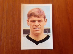 Rare. World Cup Mexico 1970:FKS STICKER-IN VGC- No 271 WOLFGANG WEBER- W GERMANY