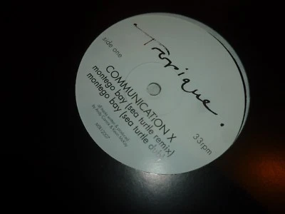 COMMUNICATION X - Montego bay - 1996 UK 3-track 12" vinyl single Foto 1 de 3