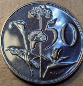 South Africa 50 cents 1973 proof - Picture 1 of 3