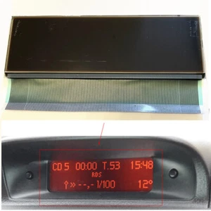 Pantalla LCD Radio Estéreo Coche Para Peugeot 206 307 Citroen C5 Xsara Picasso - Imagen 1 de 7
